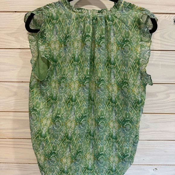 Green and Gold Women's Top by Rachel Roy - Picture 3 of 4